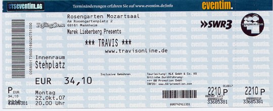 Ticket Travis