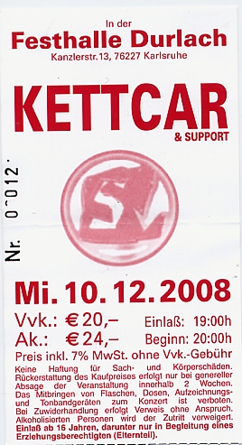 Ticket Kettcar