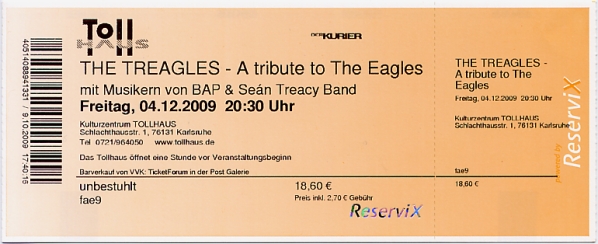 The Treagles Ticket