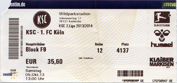 Ticket KSC