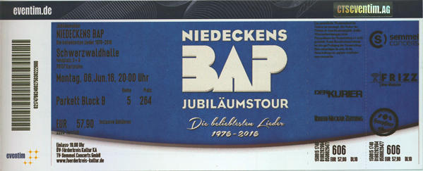 BAP Ticket