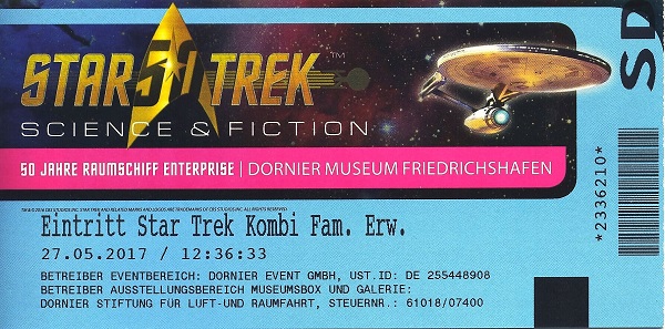 Ticket Star Trek