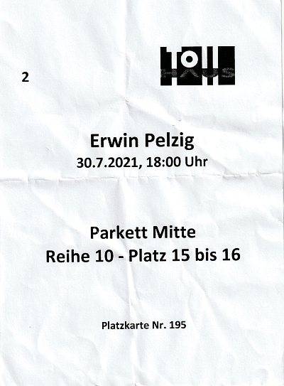 Ticket Erwin Pelzig