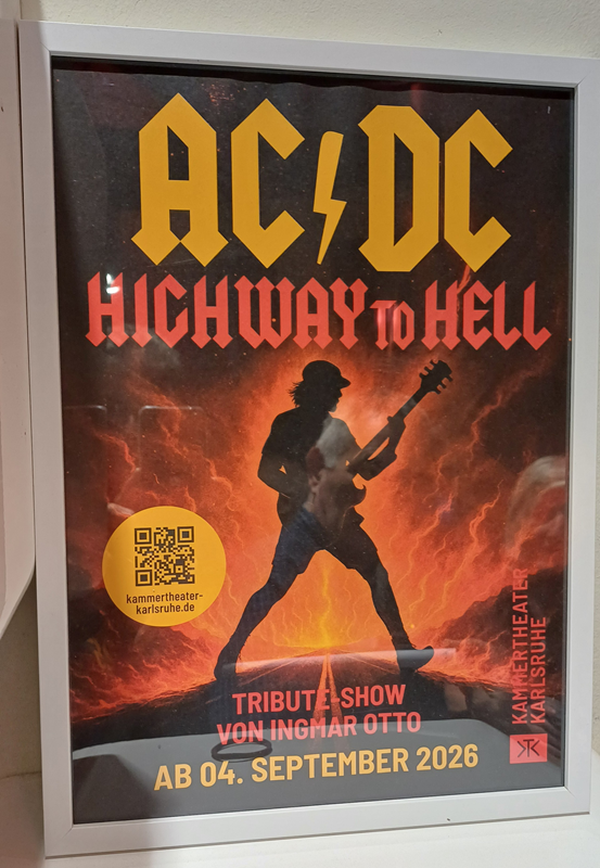 Highway to Hell - Die AC/DC Tribute Show 04.10.2026 Kammertehater Karlsruhe